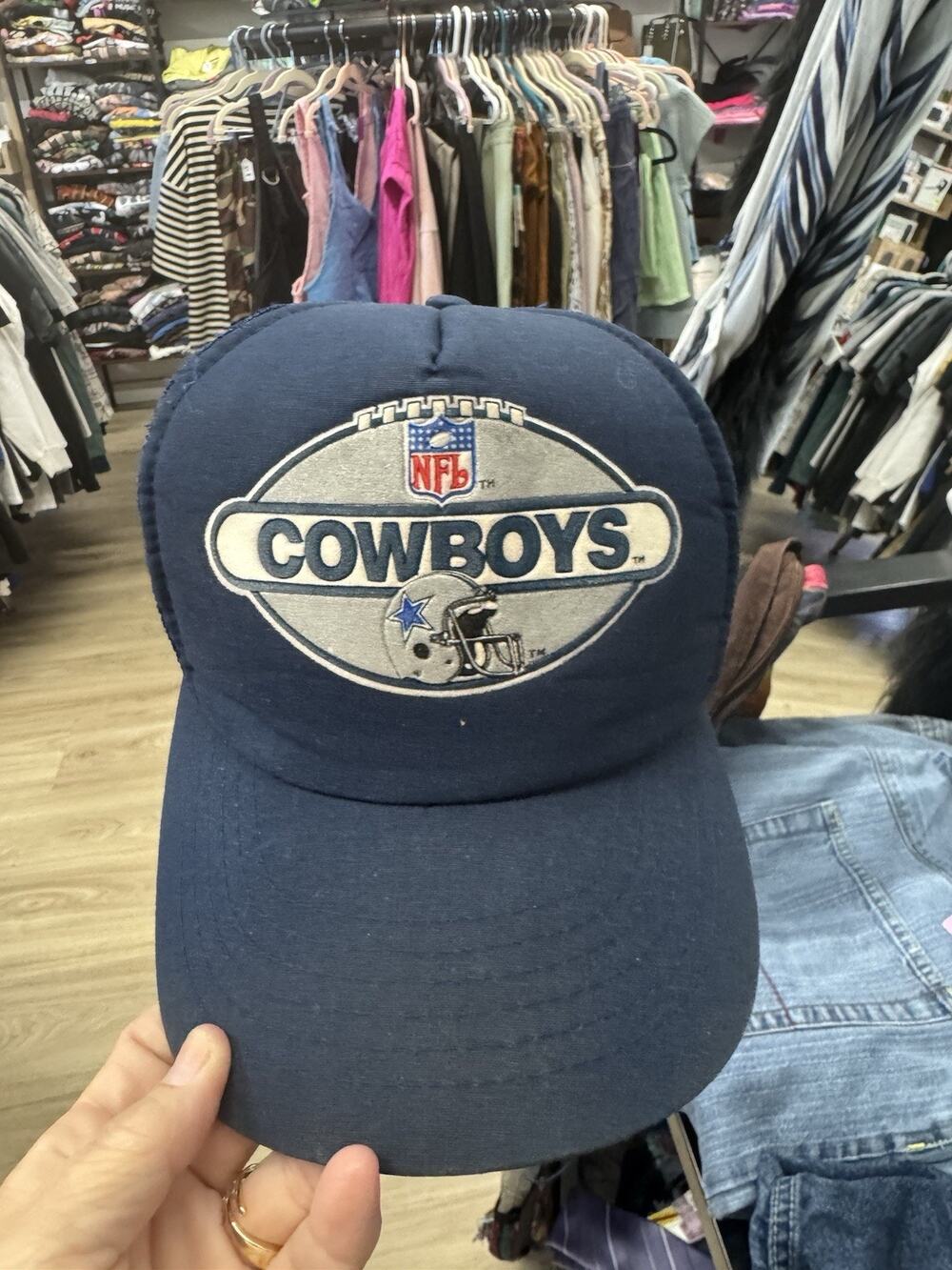 Dallas Cowboys NFL Blue Hat Vintage Football Officially Licensed- late 80’s